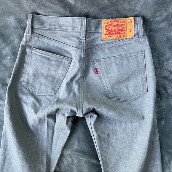 Mens Levi's (Already Shrunk) Shrink To Fit Jeans - Picture 7 of 12